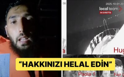 Sumud Filosu&apos;ndaki Türk Aktivist Erdem Özveren, &quot;Hakkınızı Helal Edin&quot; Dedi