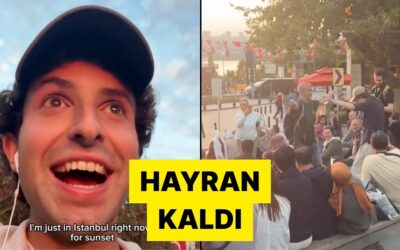 İstanbul&apos;u Ziyaret Eden Kanadalı Fenomen Gördüğü Manzaraya Hayran Kaldı