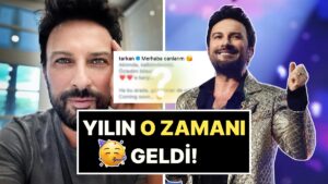 Arada Bir Belirip Kaybolmayı Huy Edinen Megastar Tarkan&apos;dan Hayranlarına Özlem Dolu Müjde!