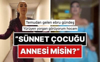 &quot;Ebru Gündeş Özentiliği&quot; Göz Kanatan Elbisesiyle Koridorda Şarkı Söyleyen Deniz Seki Dillere Fena Düştü!