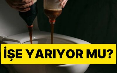 Uzmanlar Açıkladı: Kola ile Tuvalet Temizlenir mi?