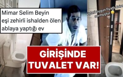 Mimari Hata mı Yoksa İlginç Bir Özel Talep mi? Evin Kapısı Direkt Tuvalete Açılıyor!