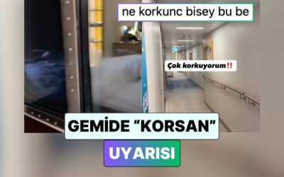 Bir Kadın Gemi Seyahatinde &quot;Korsan&quot; Uyarısı Yapıldığı Korku Dolu Anları Paylaştı