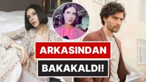 Arkasından Bakakaldı: Ahu Yağtu Röportajdayken Bora Cengiz&apos;in Ortamdan Hızla Uzaklaştığı Anlar Olay Oldu
