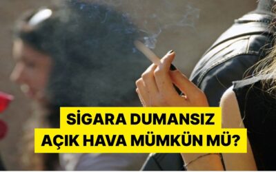 Mekanların Açık Alanlarında Sigara İçilmesi Tartışma Yarattı