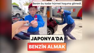 İnanılmaz Bir Titizlik ve Özen: Japonya&apos;da Benzin Alan Bir Müşteri Aldığı Hizmeti Paylaştı
