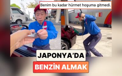 İnanılmaz Bir Titizlik ve Özen: Japonya&apos;da Benzin Alan Bir Müşteri Aldığı Hizmeti Paylaştı