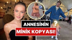 Annesinin Minik Kopyası: Burcu Biricik, Kızı Luna&apos;ya &quot;Pazar Kültürü&quot; Aşıladı!
