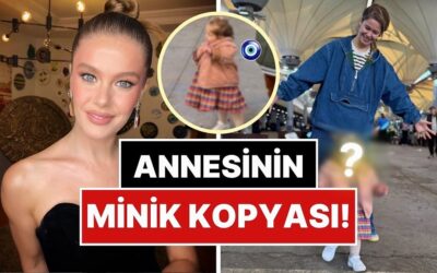 Annesinin Minik Kopyası: Burcu Biricik, Kızı Luna&apos;ya &quot;Pazar Kültürü&quot; Aşıladı!
