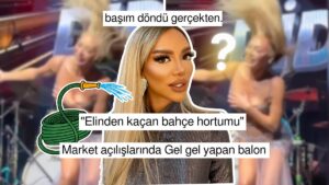 Kafasını Son Hız Döndürüp Saçlarını Savuran Oryantal Didem&apos;in Dansı Sosyal Medyada Alay Konusu Oldu!