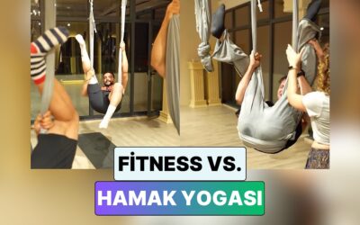 &quot;Hiç Esnek Değiliz&quot;: Fitness ile Uğraşan Bir Grup Erkeğin Hamak Yogası Denediği Anlar