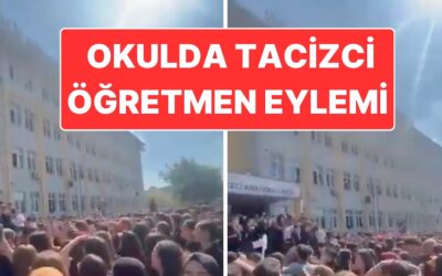 Öğrencilerden &quot;Tacizci Öğretmen&quot; Eylemi: Açığa Alınan Öğretmen Yeniden Ders Vermeye Başlamış