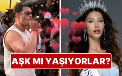 Mehmet Dinçerler&apos;le Aşk İddiaları Gündeme Oturan Miss Turkey Güzeli Mira Atagül Nereye Kaçacağını Bilemedi!