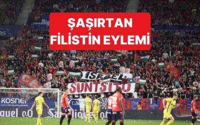 Osasuna-Getafe Maçındaki Filistin Protestosu Dünyada Ses Getirdi