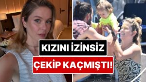 Eşi Küplere Binmişti: Burcu Biricik Kızı Luna&apos;nın İzinsiz Fotoğrafını Çeken Kadınla Yaşadıklarını Anlattı