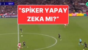 Arsenal-Bayern Münih Maçının Spikeri Faruk Mutkan Gündem Oldu: &quot;Yapay Zeka mı Bu?&quot;