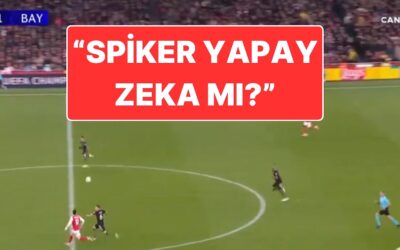 Arsenal-Bayern Münih Maçının Spikeri Faruk Mutkan Gündem Oldu: &quot;Yapay Zeka mı Bu?&quot;