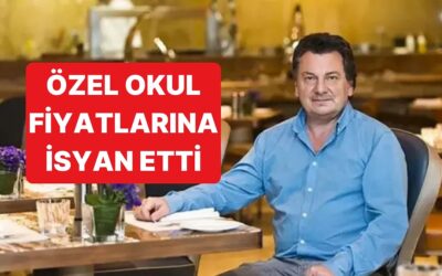 Vedat Milor, Velileri İsyan Ettiren Özel Okul Fiyatları İçin Tepki Gösterdi