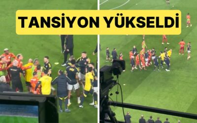 Fenerbahçe-Galatasaray Derbisi Başlamadan Tansiyon Yükseldi