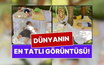 Nasıl Güzeldir! İtalya&apos;da Kuş Sesleri İçinde Öğle Uykusu Yapan Minik Anaokulu Öğrencilerini Kıskanacaksınız