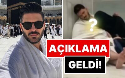 Umre&apos;de Kur&apos;an Okurken Uyuyakaldığı Pozlar Yayılmıştı: Tolgahan Sayışman&apos;dan Açıklama Geldi!