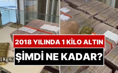 2018 Yılında 1 Kilo Altın Alan Kişi Şimdiki Servetini Paylaştı