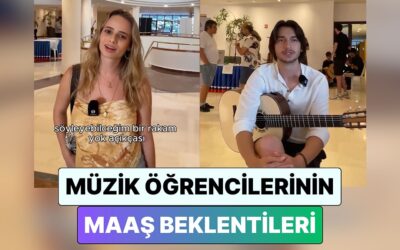 İzlediğiniz Bütün &quot;Maaş Beklentisi&quot; Videolarını Unutun: Müzik Öğrencilerine Maaş Beklentileri Soruldu