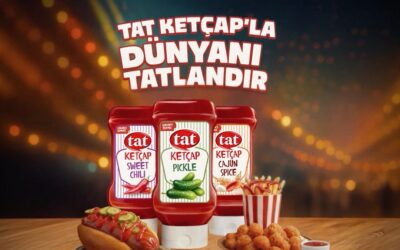 Tat Gıda&apos;dan Ketçap&apos;ta Devrim: Tat Ketçap Pickle, Sweet Chili ve Cajun Spice