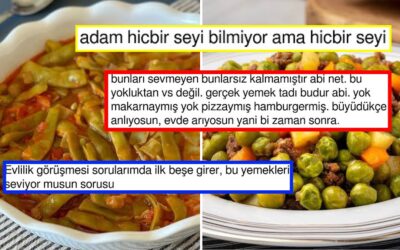 Bezelye, Nohut, Yeşil Fasulye… &quot;Sulu Yemek Yemem&quot; Diyen Kullanıcı Topa Tutuldu!