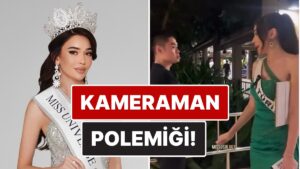Miss Universe Temsilcimiz Ceren Arslan Kendisini Çekmeyen Kameramana Hesap Sordu!