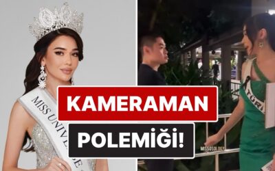 Miss Universe Temsilcimiz Ceren Arslan Kendisini Çekmeyen Kameramana Hesap Sordu!