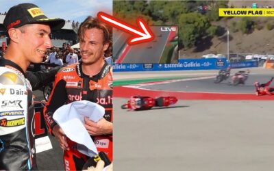 Dünya Şampiyonası&apos;nda Toprak Razgatlıoğlu&apos;nu Düşüren  Bulega, MotoGP İlk Sprint Yarışında Düşerek Elendi