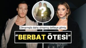 Milano Moda Haftası&apos;na Beraber Giden Hadise ve Kerem Bürsin&apos;in Kombinleri Beraber Topa Tutuldu!
