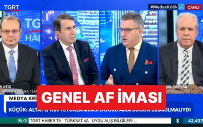 Cem Küçük&apos;ten Genel Af İması: Bir Şey Olacaksa Herkesi Kapsayacak Şekilde Olmalıdır