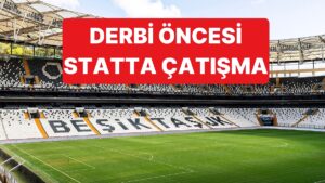 Beşiktaş-Fenerbahçe Maçı Öncesi Koreografi Hazırlığındaki Beşiktaş Taraftarı Arasında Çatışma Çıktı