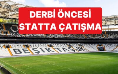 Beşiktaş-Fenerbahçe Maçı Öncesi Koreografi Hazırlığındaki Beşiktaş Taraftarı Arasında Çatışma Çıktı
