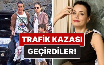 Oyuncu Özgü Namal Çocuklarıyla Birlikte Trafik Kazası Geçirdi!