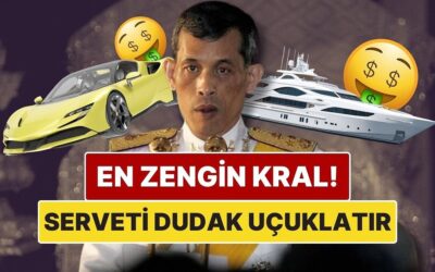 Tayland’ın En Zengin Kralı: 38 Uçak, 300 Araba ve 52 Altın Sandalı Var!