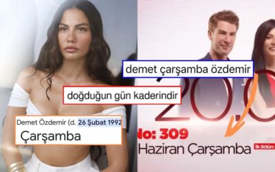 Demet Özdemir’in Tüm Dizilerinin Çarşamba Gününe Denk Gelmesi Tesadüfleri Ortaya Çıkardı