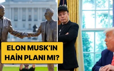 Amerika Karışacak: Washington&apos;a Trump ve Epstein&apos;ın El Ele Tutuştuğu Bir Heykel Dikildi!