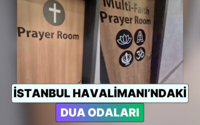 İstanbul Havalimanı&apos;na Gelen Bir Turist Farklı İnançlar İçin Hazırlanmış İbadethaneleri Gösterdi
