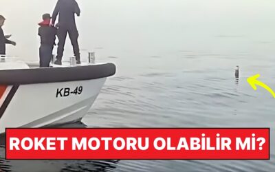 Füze veya Roket Parçası Olabilir: Karadeniz&apos;de Balıkçıların Bulduğu Cismi Ekipler İncelemeye Aldı