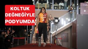 Galatasaray&apos;da İlkin Aydın, Koltuk Değnekleriyle Forma Tanıtımına Çıktı