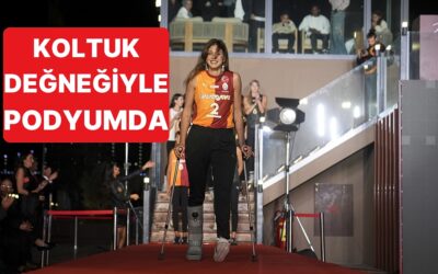 Galatasaray&apos;da İlkin Aydın, Koltuk Değnekleriyle Forma Tanıtımına Çıktı