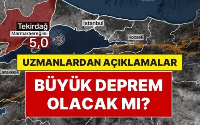 Uzmanlar Yorumladı: Büyük İstanbul Depremi Olacak mı? Marmara&apos;da Büyük Deprem Ne Zaman Olacak?