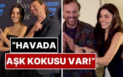 &quot;İki Dünya Bir Dilek&quot; Filminde Başrolü Paylaşan Metin Akdülger ve Hande Erçel&apos;in Aşk Yaşadığı İddia Edildi