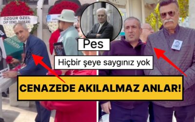 Engin Çağlar&apos;ın Cenazesinde Tepki Çeken Anlar: Hem Tabutla Hem Nuri Alço&apos;yla Fotoğraf Çekme Yarışına Girdiler!