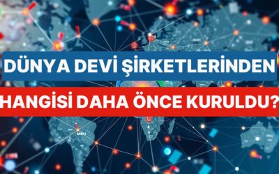Bu Dünya Devi Şirketlerinden Hangisi Diğerinden Önce Kuruldu?