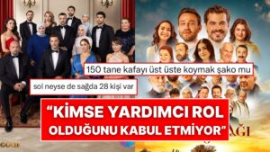 Türk Dizilerinde Afişte Tüm Oyuncuların Yer Alması ve Yardımcı Oyuncu Olmayı Kabul Etmemesi X’te Konu Oldu