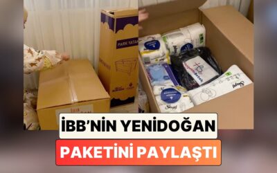 Bir Kadın İBB&apos;nin Gönderdiği Yenidoğan Paketi&apos;nin İçeriğini Paylaştı